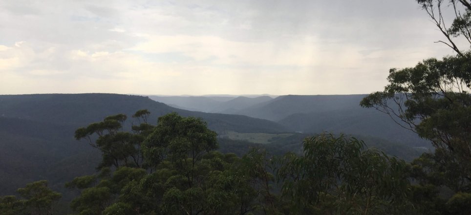 The view above Yalwal, before the decent.
