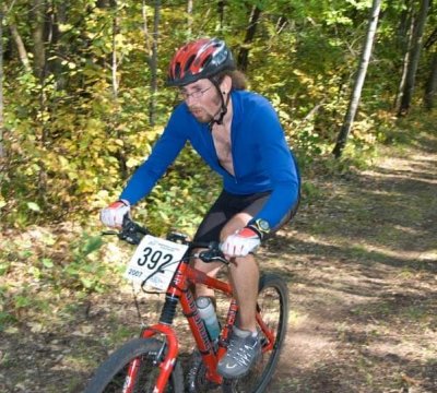 Birch Fall Classic — feeling the heat and fatigue on another long climb