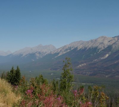 looking North-east into Kootenay National Park — what a view!