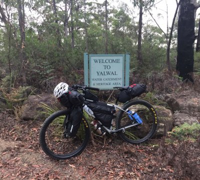 The sign above Yalwal.