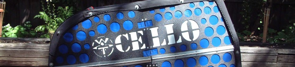 The Wandertec CELLO with my Cannondale F400 and Bob Ibex inside