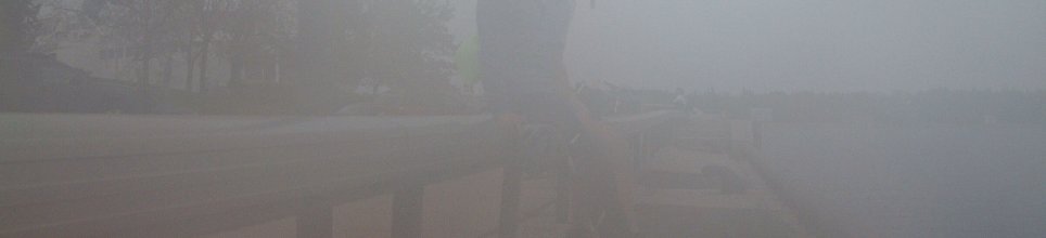 Waiting for Tobermory Ferry, image osbcured my moisture in the camera